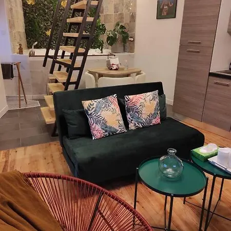 La Cabana Agreable Logement Avec Jacuzzi/Balneo Saint-Jean-d'Angely Exterior photo