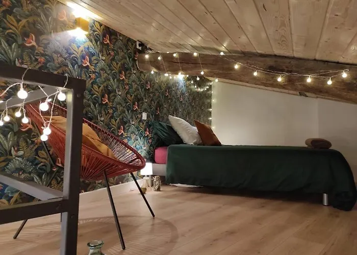 La Cabana Agreable Logement Avec Jacuzzi/Balneo